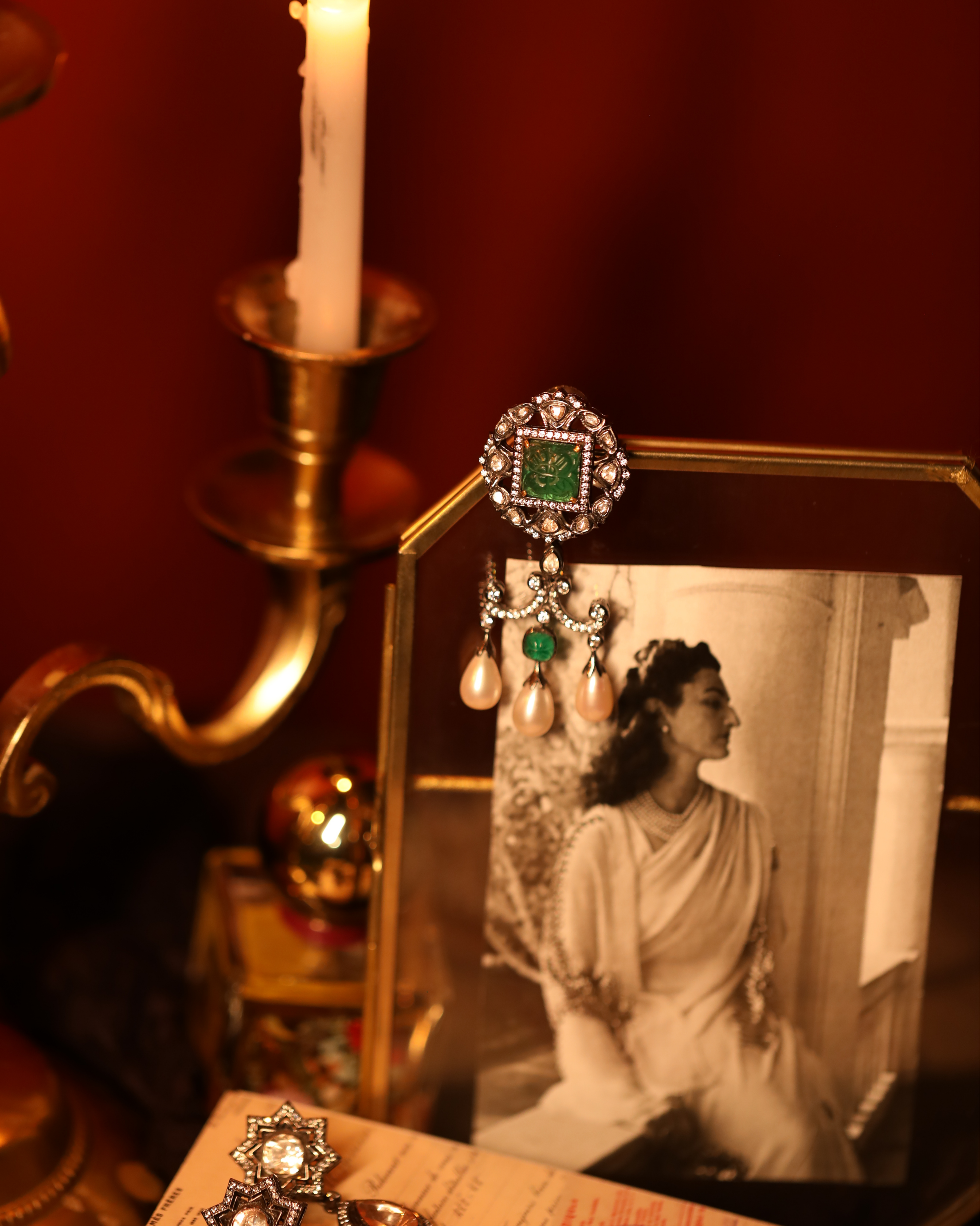 NILOUFER CHANDELIER EARRINGS