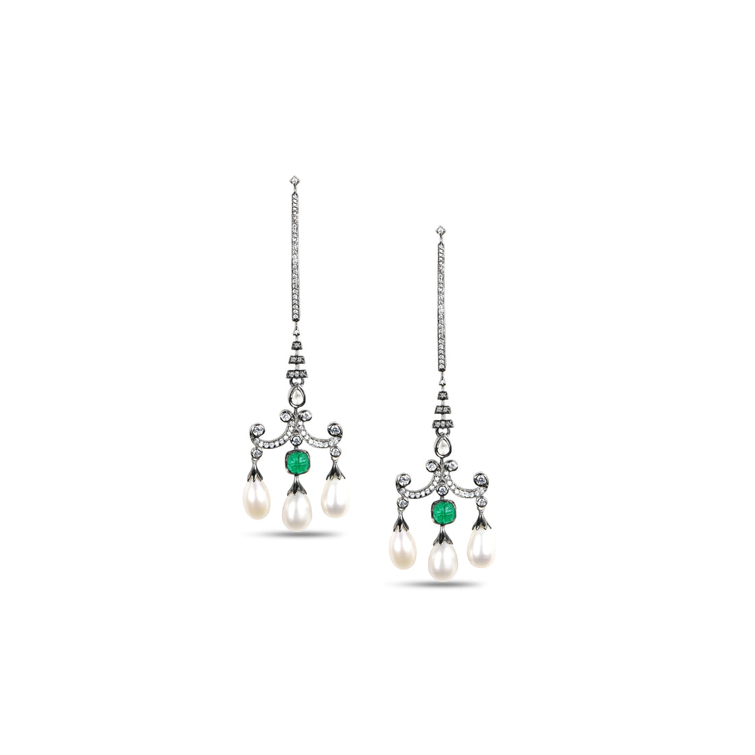 CHANDELIER PILLAR EARRINGS