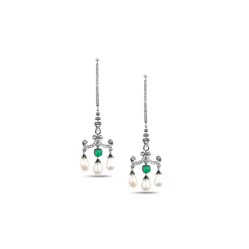 CHANDELIER PILLAR EARRINGS