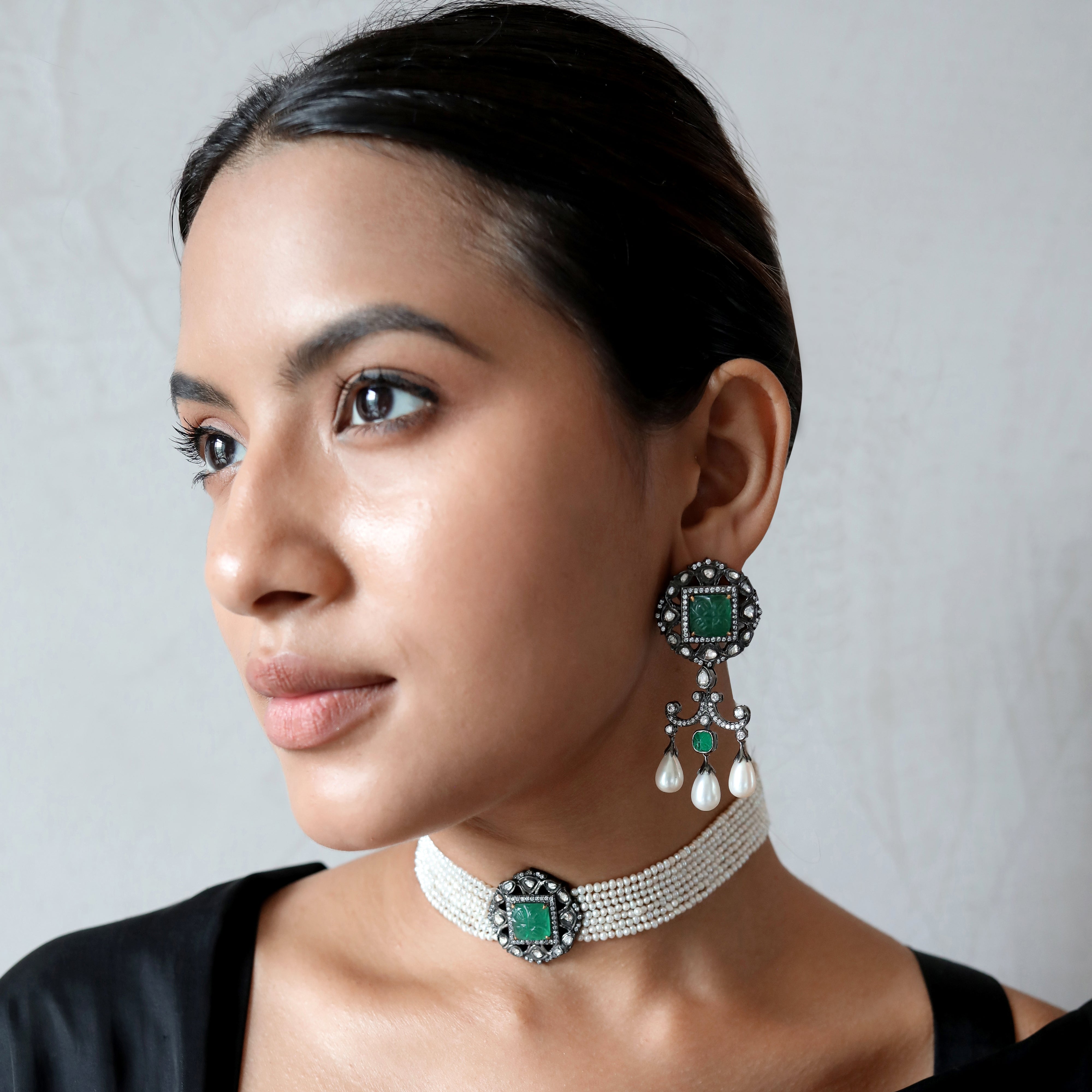 NILOUFER CHANDELIER EARRINGS